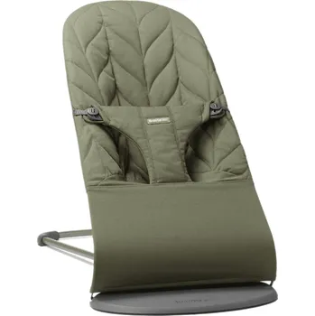 Dětská houpačka Baby Bjorn Bliss Cotton | Petal Dark Green