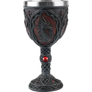 kalich Black and Red Gothic Dragon