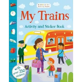 První čtění My Trains Activity and Sticker Book