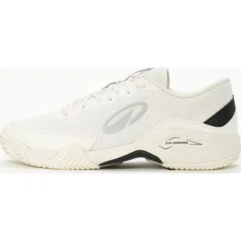 Pánská tenisová obuv KUIKMA Pánské boty na padel PS Team 46 BÍLÁ|ČERNÁ|ŠEDÁ