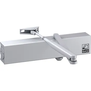Basi 1480-0102 zavírač dveří stříbrná