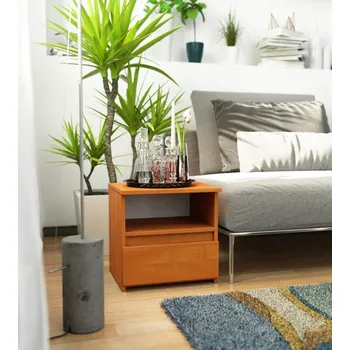 Noční stolek Noční stolek s poličkou VALESTRA - olše