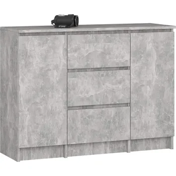 Komoda Kombinovaná komoda JUNIPER - beton