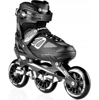 Raven Advance 100mm 110mm black juniorské brusle POUZE EU 35-39 (VÝPRODEJ) + DÁREK