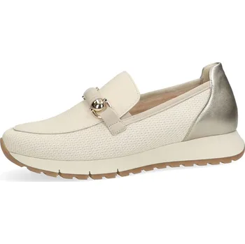 Dámské mokasíny Gabor dámské kožené polobotky - béžové