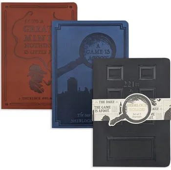 Blok Zápisníky 3ks Shelock Holmes