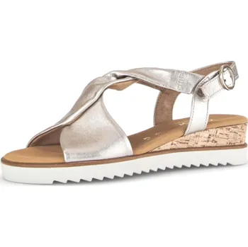 Dámské lodičky Dámské sandále Gabor 82.751.82 metallic puder Barva: puder, Velikost: 38