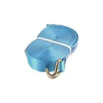 Upínací popruh Pás upínací 5t/12m s hákem bez ráčny - modrý