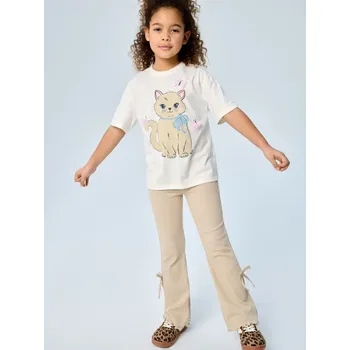 Sinsay - Set trička s krátkým rukávem a kalhot - vícebarevná - 749IQ-MLC - 749IQ-MLC-104