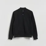 Reserved - Mikina bomber - černý - 534EF-99X - 534EF-99X-XXL