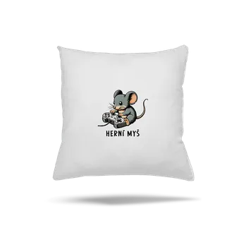 Polštář Bastard Herní myš polštář White