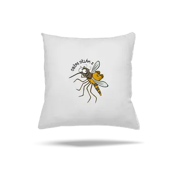 Polštář Bastard Z komára velblouda polštář White