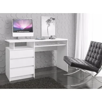 Počítačový stůl Počítačový stůl VALESTRA - bílý