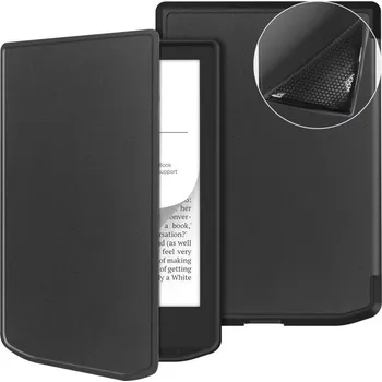 Pouzdro na tablet VSECHNONAMOBIL 114796 LEATHER Zaklápěcí kryt pro PocketBook 619 Verse Lite černý