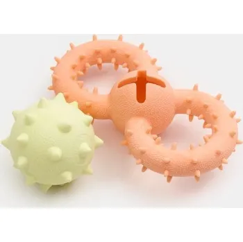 Hračka pro psa Sinsay - Sada kousacích hraček pro psy s výstupky 2 kusy - vícebarevná - 836IA-MLC - 836IA-MLC-ONE