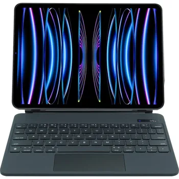 Pouzdro na tablet JP Magnetic Keyboard MK01 pouzdro na tablet s displejem, iPad Pro 11 2018 / 2020 / 2021 / 2022, iPad Air 4 10.9 2020 / Air 5 10.9 2022 / Air 11 2024 / 2025, černé