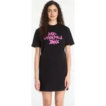 Šaty Karl Lagerfeld Jeans Graffiti Tee Dress Black S