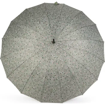 Deštník Dámský vystřelovací deštník, střední, 6 (89 cm) zelenkavá