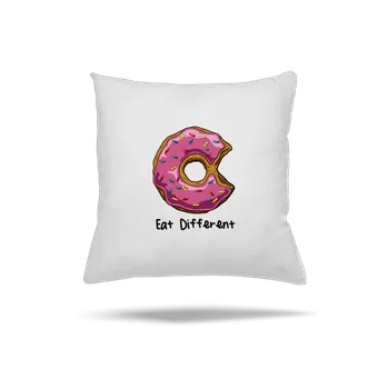 Polštář Bastard Eat different polštář White