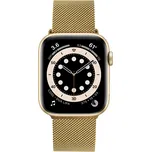 Milánský řemínek FIXED pro Apple Watch 42/44/45/46mm-Zlatá / Apple Watch 42/44/45/46/49mm