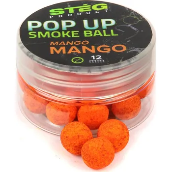 Boilies Stég Pop Up Smoke Ball 12 mm - Mango