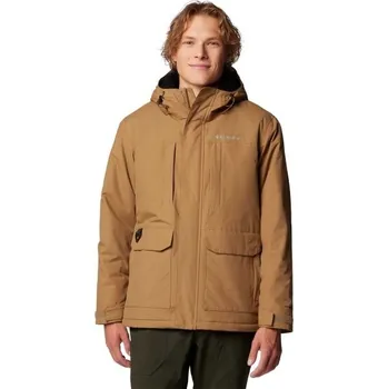 Pánská bunda Pánská bunda Columbia LANDROAMER SHERPA LINED JACKET XXL Hnědá, Stříbrná