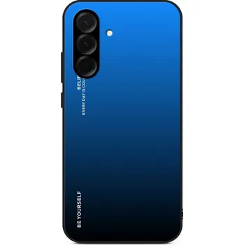 Pouzdro na mobilní telefon Kryt Samsung A56 pevný duhový modrý (obal neboli pouzdro na Samsung A56)