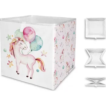 Úložný box Butter Kings stay magical, 32 × 32 cm