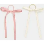 Sinsay - Gumičky do vlasů s mašlí 2 kusy - vícebarevná - 548IM-MLC - 548IM-MLC-ONE