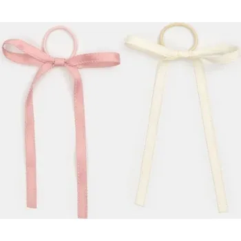 Sinsay - Gumičky do vlasů s mašlí 2 kusy - vícebarevná - 548IM-MLC - 548IM-MLC-ONE