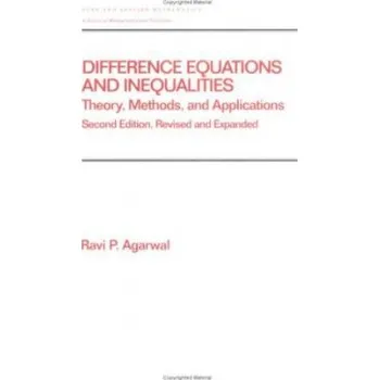 Kniha Difference Equations and Inequalities - Agarwal, Ravi P.