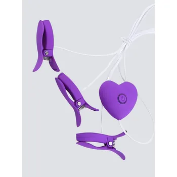 Vibrační skřipce na bradavky a klitoris S-Hande Detector