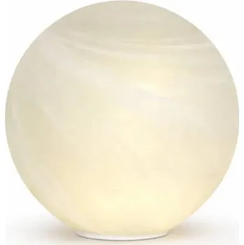 Dekorativní svítidlo SIRIUS 3D LED svítící koule Odina, bílá, matná, 20 cm, interiér