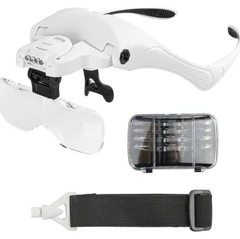 Lupa VERK GROUP Profesionální luxusní lupa s LED Světlem