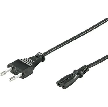 Napájecí kabel PremiumCord dvoužílový napájecí síťový 230V 3m Černá