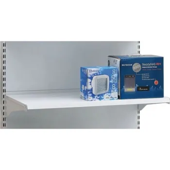 Prodejní regál B2B Partner Police pro prodejní regály, hloubka 400 mm, bílá