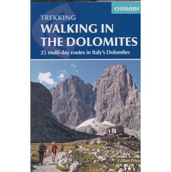 Walking in the Dolomites: Turistický průvodce Kniha