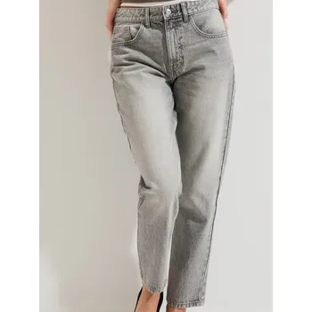 Dámské džíny Sinsay - Klasické mom fit džíny - šedá - 945GY-85J - 945GY-85J-32