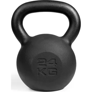 ZIPRO Litinový kettlebell 24 kg 24kg ČERNÁ