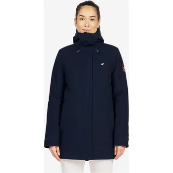 Dámská bunda DECATHLON Dámská bunda na plavbu hřejivá dlouhá nepromokavá 500 2XL MODRÁ