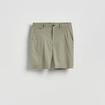 Pánské kalhoty Reserved - MEN`S SHORTS - pudrově zelená - 8081H-97X - 8081H-97X-36