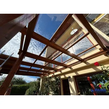 Polykarbonátová deska Polykarbonát plný rovný 5mm, 1525 x 1025mm, čirý, 2xUV