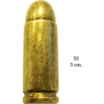 Přívěsek Patrona (náboj) do amerického samopalu Thompson M1 1928 - zlatá