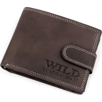 Peněženka Pánská peněženka kožená, barva 2 hnědá