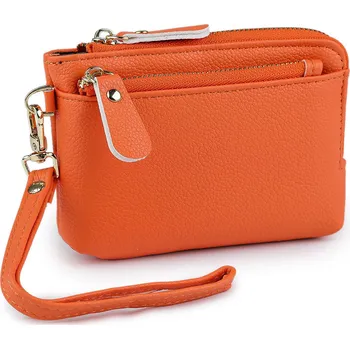 Peněženka Malá peněženka / mincovka / klíčenka 9x13 cm, barva 2 oranžová