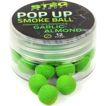 Nástraha Stég Pop Up Smoke Ball 12 mm - Garlic Almond