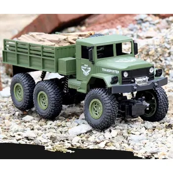 RC vybavení IQ models RC Military Truck Transporter-8 1/18 + DÁREK