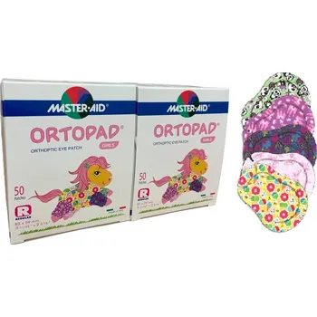 Brýlová obroučka Dětské okluzory Ortopad Girls 100 kusů s uplatněním ePoukazu Velikost: Regular