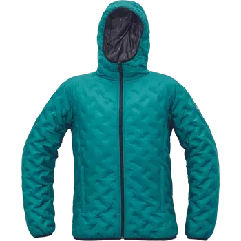 Pánská bunda CERVA NEURUM péřová bunda petrolejová 4XL 0331003855007