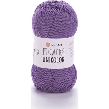 Yarn Art - Flowers Unicolor 748 fialová